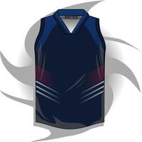 Background , jersey sport shirt template design for soccer Sport, basket ball, running uniform in front view, Shirt mockup , design very simple and easy to custom vector