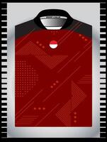 Background , jersey sport shirt template design for soccer Sport, basket ball, running uniform in front view, Shirt mockup , design very simple and easy to custom vector