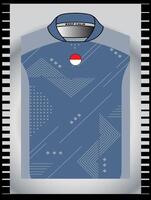Background , jersey sport shirt template design for soccer Sport, basket ball, running uniform in front view, Shirt mockup , design very simple and easy to custom vector