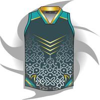 Background , jersey sport shirt template design for soccer Sport, basket ball, running uniform in front view, Shirt mockup , design very simple and easy to custom vector