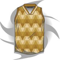 Background , jersey sport shirt template design for soccer Sport, basket ball, running uniform in front view, Shirt mockup , design very simple and easy to custom vector
