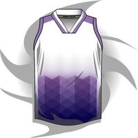 Background , jersey sport shirt template design for soccer Sport, basket ball, running uniform in front view, Shirt mockup , design very simple and easy to custom vector