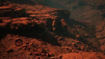 A Glimpse Into the Enchanting Realm of Distant Rocky Mountain Ranges photo