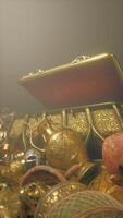 Stack of Gold and Silver Items photo