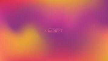 Abstract modern red and yellow gradient mesh background. graphic template for brochure, flyer, poster design, wallpaper, mobile screen vector