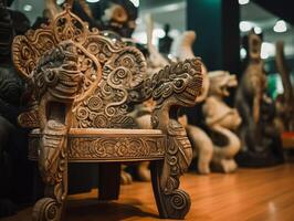 Oceania furniture with classic ornaments photo