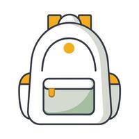mochila ilustración icono.eps vector