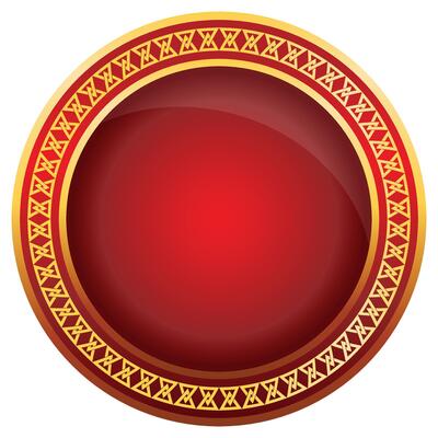 Golden Circle Red Banner