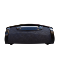 3d render bluetooth speaker with transparent background png