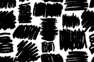 Seamless pattern with Hand drawn brush strokes shapes. Ink illustration, geometric abstract texture. Great for textile, fabric, wallpaper, wrapping, scrapbook and packaging vector