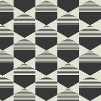 Bauhaus geometric pattern background, abstract circle, triangle and square lines art. Yellow, blue, red and green color, trendy Bauhaus pattern backgrounds set vector