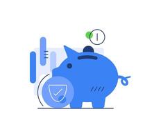 personal finances,Investing Plans set concept,Save Investment. Strategy and return on investment vector