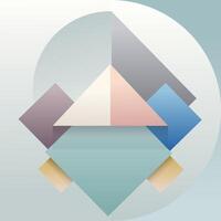 Asymmetric Gradient Abstract Shape Background with Simple Style vector