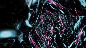Abstract Electric Tunnel Digital Rendering video