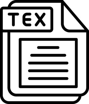 TEX Line Icon Design