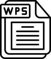 WP5 Line Icon Design vector