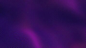 Purple waves. Digital, pink background. Abstract smooth texture. Magenta graphic fluid fluid modern template. Neon purple gradient. 4k, 60fps, for HUD. Sci-fi. Futuristic looped background. video