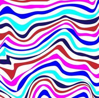 Abstract background decorated with a pattern of multi-colored lines vector