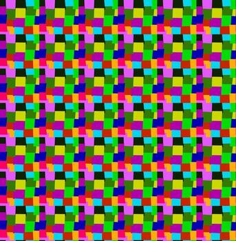 textura en el formar de un geométrico modelo de multicolor cuadrícula vector