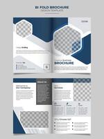 Bifold Brochure Template vector