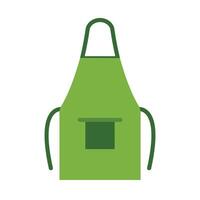 Apron Flat Icon Design vector