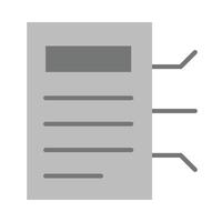 Smart Contracts Flat Flat Icon Design vector