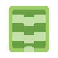 Food Dehydrator Flat Icon Design vector