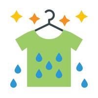 Wet Flat Icon Design vector