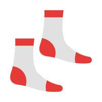 Sock Flat Icon Design vector