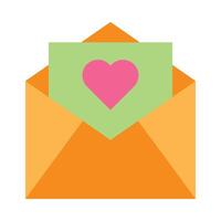 Greeting Card Flat Icon Design vector