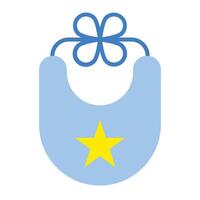 Bib Flat Icon Design vector