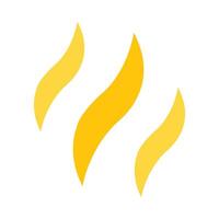 Aroma Flat Icon Design vector