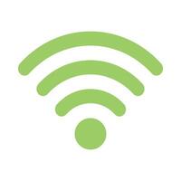 Wireless Connection Flat Icon Design vector