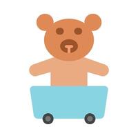 Toy Flat Icon Design vector