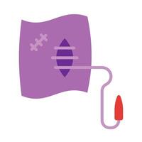 Mending Flat Icon Design vector
