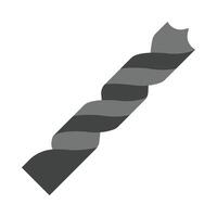 Drill Bit Flat Icon Design vector