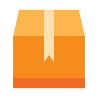 Packet Flat Icon Design vector