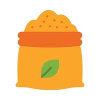 Fertilizer Flat Icon Design vector