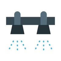 Sprinkler Flat Icon Design vector