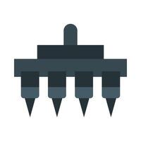Seeder Flat Icon Design vector