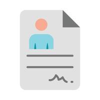 Application Flat Icon Design vector