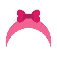 Headband Flat Icon Design vector