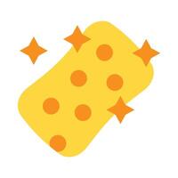 Sponge Flat Icon Design vector