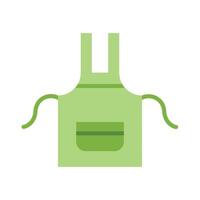 Apron Flat Icon Design vector