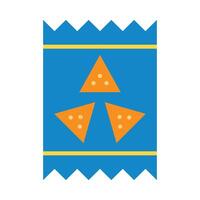 Packet Flat Icon Design vector