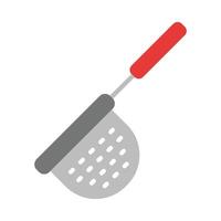 Strainer Flat Icon Design vector