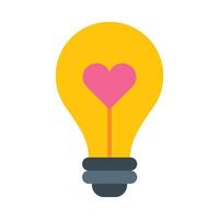 Passion Flat Icon Design vector