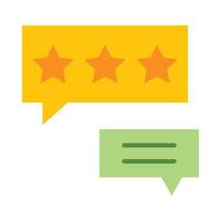 Feedback Flat Icon Design vector