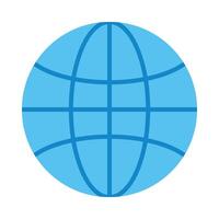 Global Flat Icon Design vector