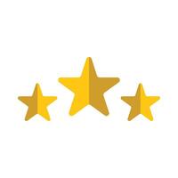 Star Flat Icon Design vector